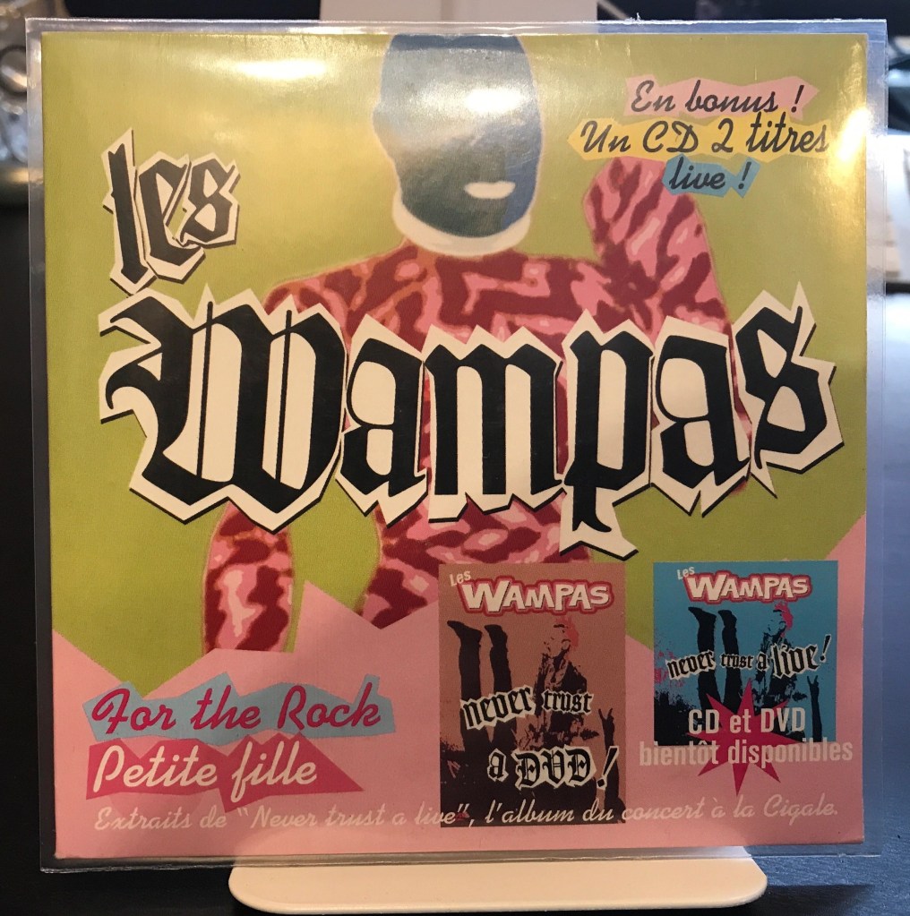 Single promo Live 2003 les Wampas à la Cigale
