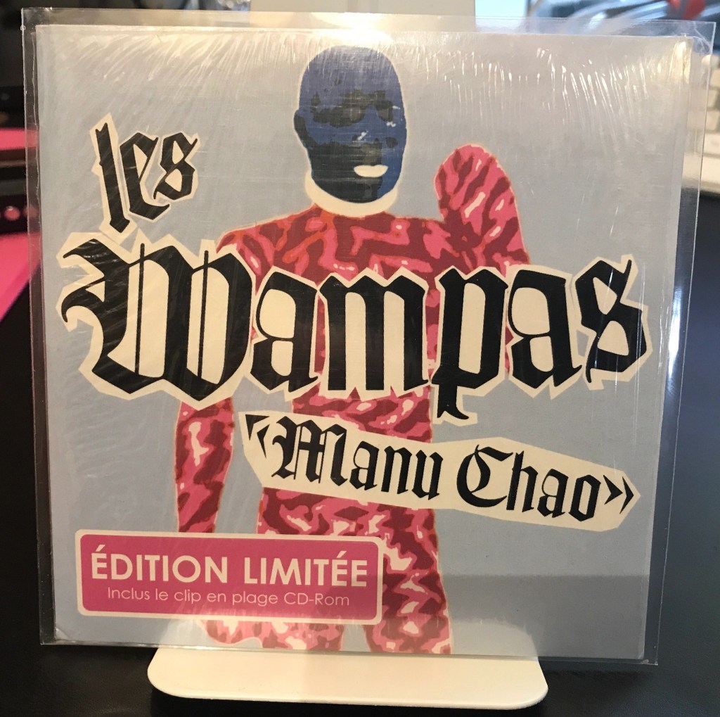 CD Manu Chao les Wampas en édition limitée avec le clip en CD-Rom