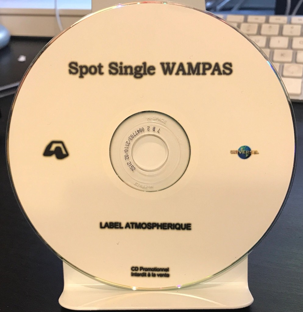 Le Cd de la Publicité radio les Wampas Manu Chao