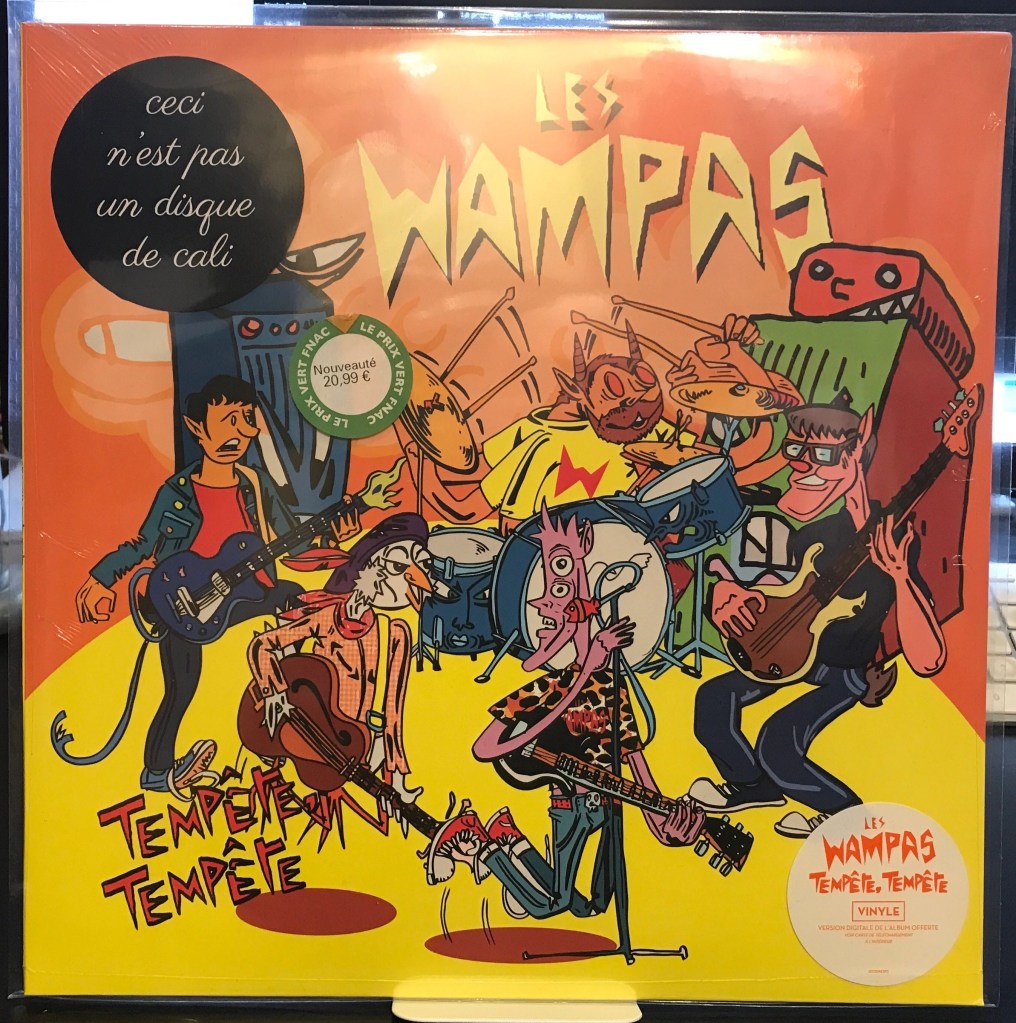 Album les Wampas - TEMPÊTE, TEMPÊTE, collection perso