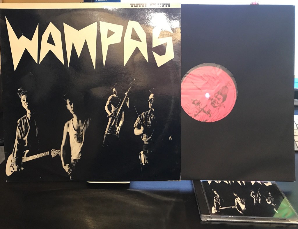 le premier album des Wampas avec la formation initiale, rockabilly à fond , en Vinyle 