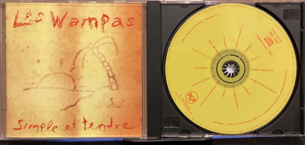 CD de 1993 simple et tendre - les Wampas 