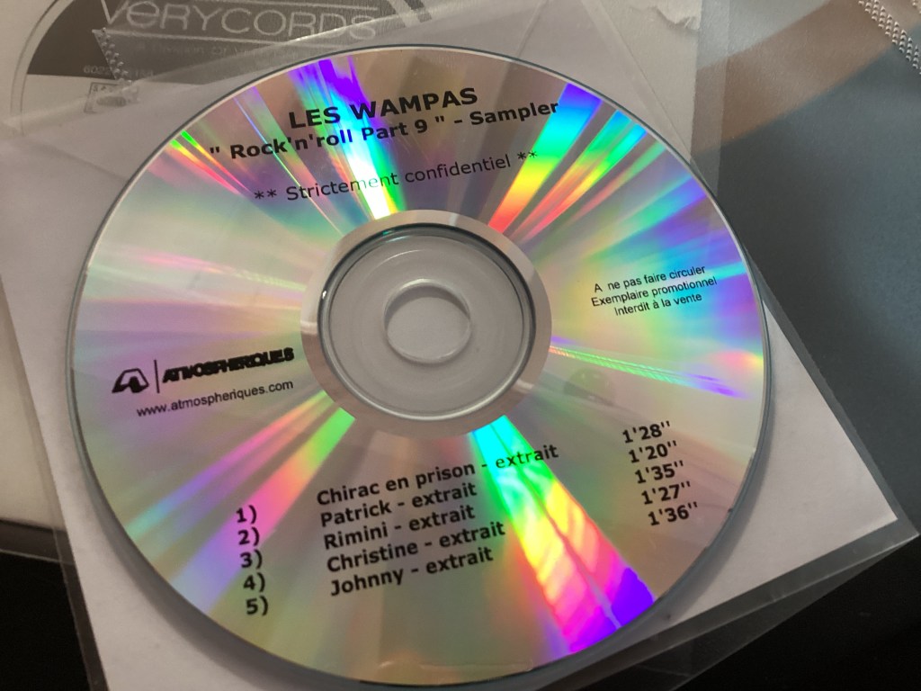 ROCK'N'ROLL PART 9 - CD Sampleur 5 titres PROMO -version ATMOSPHÉRIQUE 