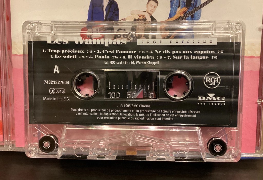 Cassette audio Les Wampas LP TROP PRÉCIEUX de 1996