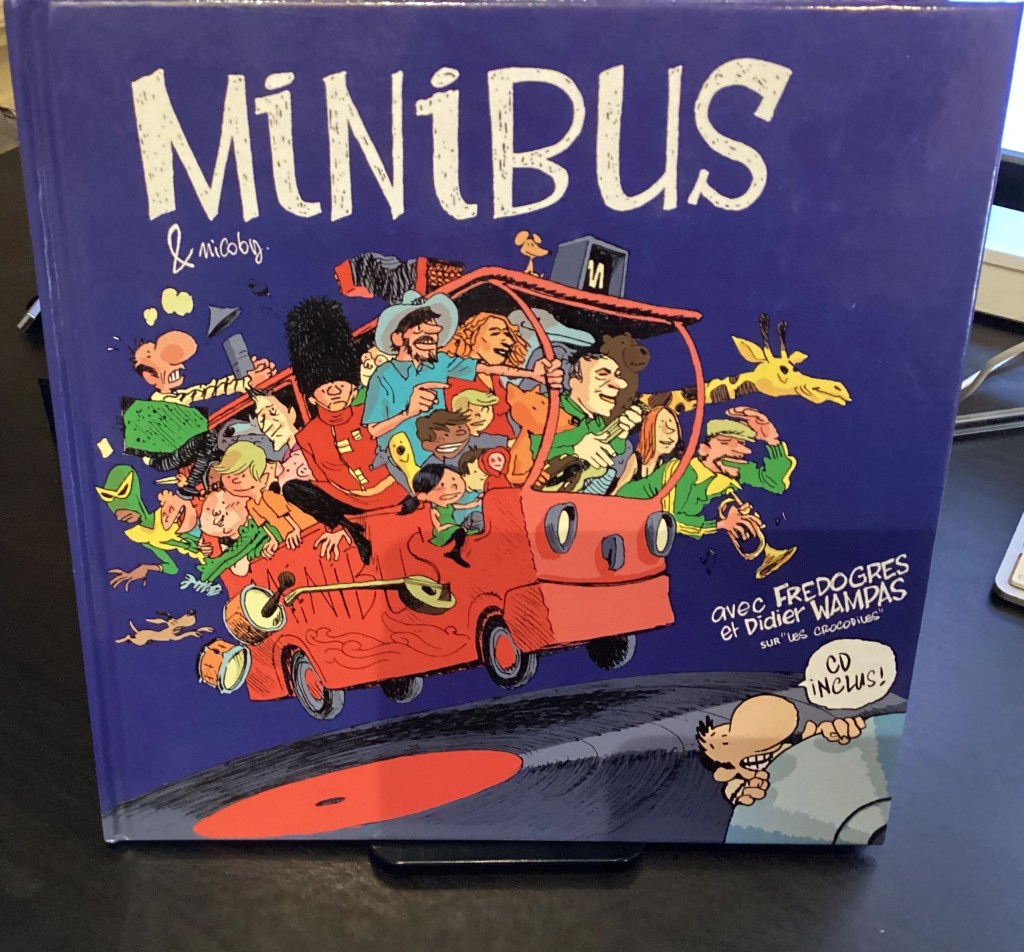 Livre CD minibus avec Didier Wampas