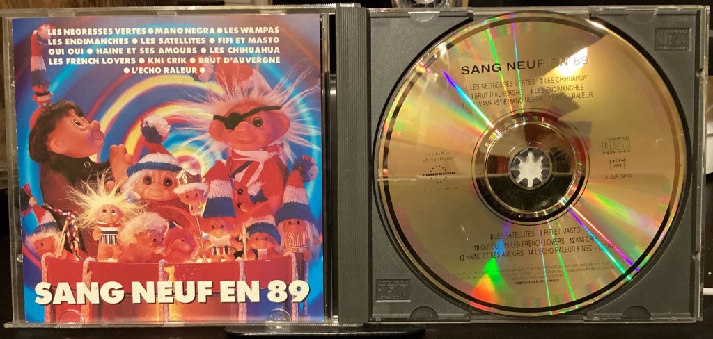 Compilation CD sortie à l'occasion du bicentenaire de la révolution française. Le Houa Houa Hou des Wampas est d'anthologie. C’est Punk !